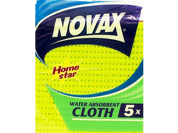 Серветка целюлозна 16х16см 5шт NOVAX 8937_1