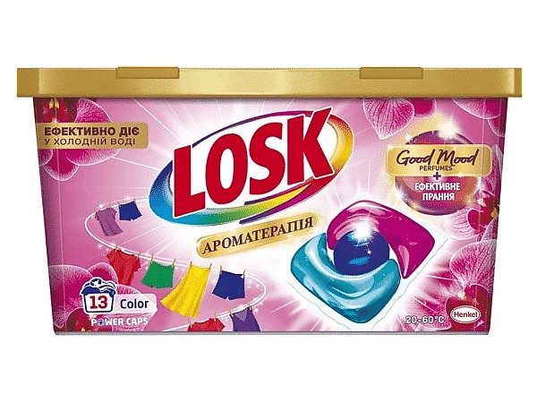 Капсули для прання LOSK 13шт Ароматерарія_1
