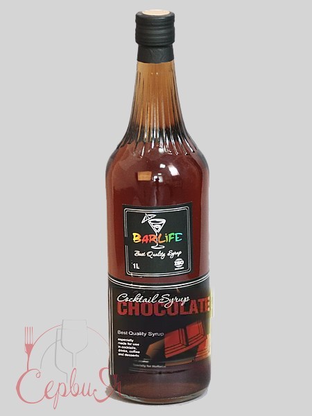 Шоколад сироп 1л Barlife_2