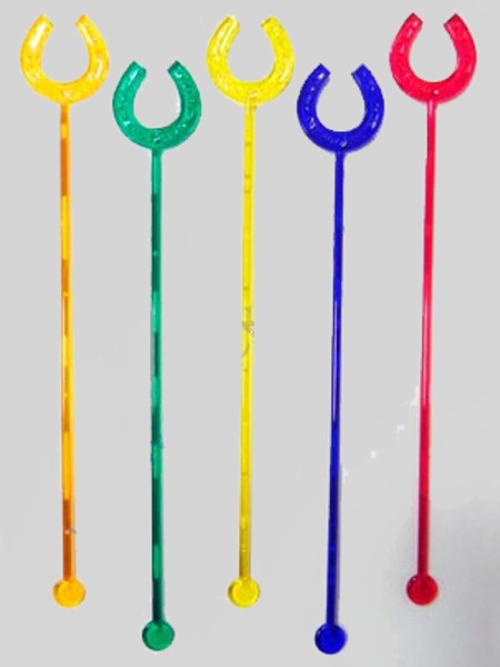 Мішалка "Підкова" 18,5см асорті 100шт ПП_2