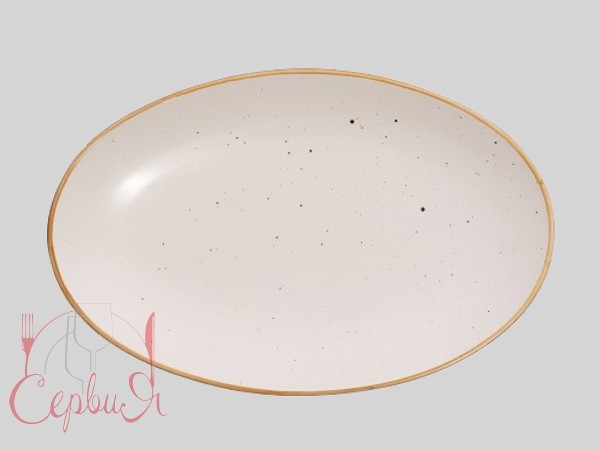 Тарiлка овальна 250х160мм  F1119WY-9,75PG Sahara_2
