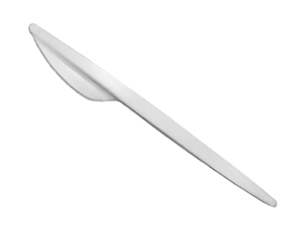 Ніж столовий білий 100шт_1