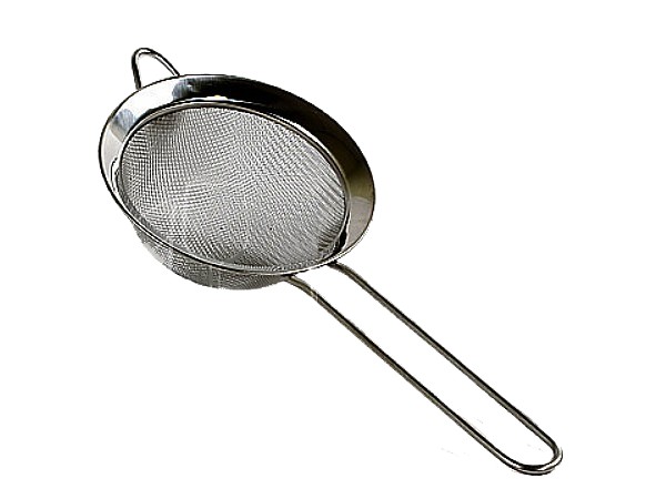 Сито з широким краєм з ручкою 16см  15402_1