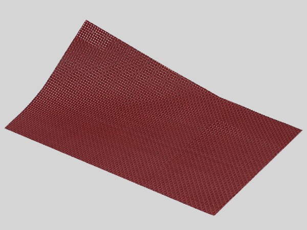 Сет під гаряче вініл 40х35см бордо 17419_2