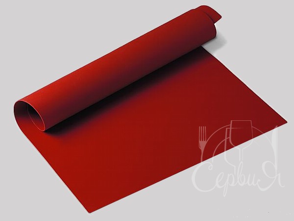 Килимок силіконовий червоний 60х40см Silicopat1\/C_2