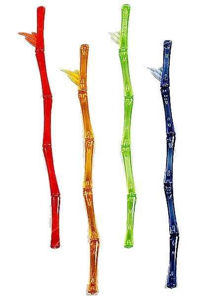 Мішалка "Бамбук" 21см асорті 100шт ПП_1