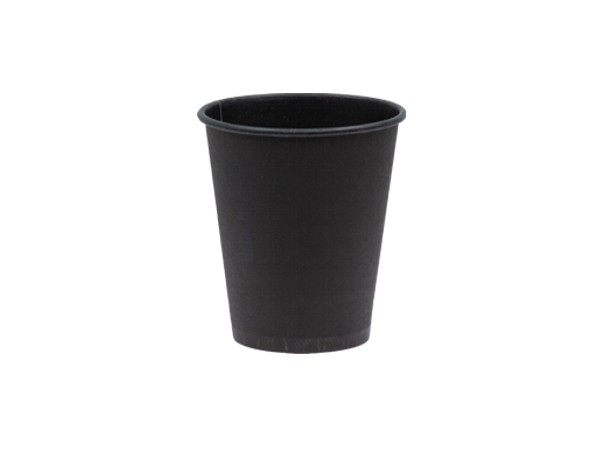 Стакан 175мл паперовий чорний Black Edition під кришку ST-69 50шт_1