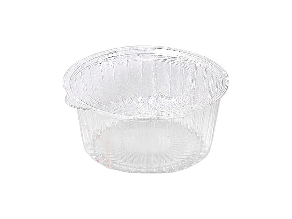 Контейнер 100х50мм круглий з кришкою 250мл ПС-814 10шт_1