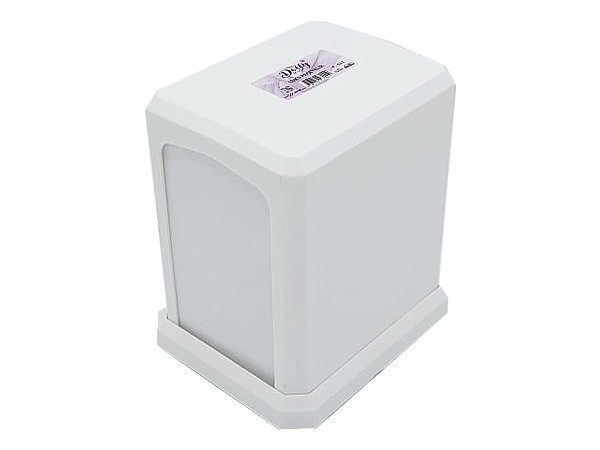 Диспенсер для серветок настільний пластик білий Y-011_1