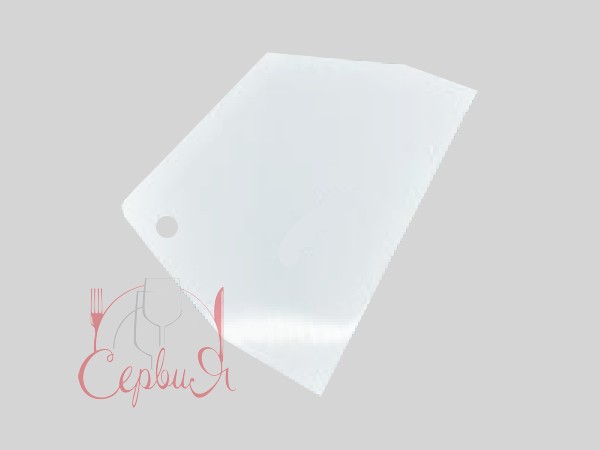 Шпатель кулінарний пластиковий Трапеція 12х19см 20216_2