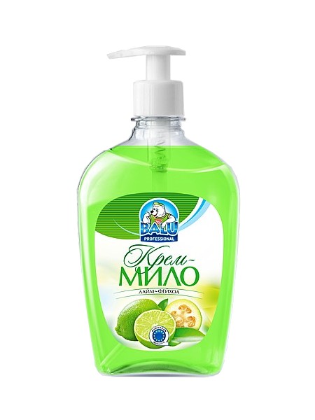Крем-мило Лайм-Фейхоа 500мл BALU з дозатором_1