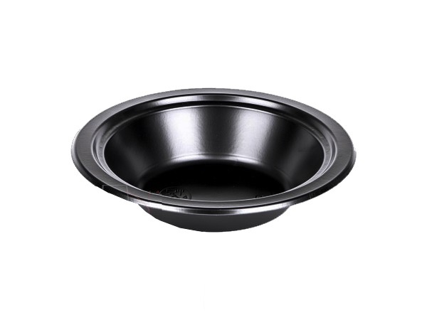 Миска 350мл ПРЕМІУМ чорна 50шт А_1