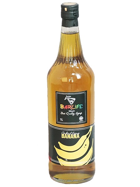 Банан жовтий сироп 1л Barlife_1