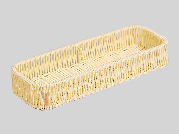 Кошик для фраже штучна лоза 27х10см біла 7303_2