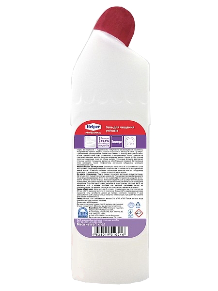 Засіб-гель для чищення унітазів 1000мл Helper 190500090_1