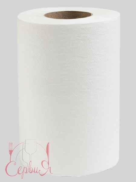 Рушник в рулоні двошаровий целюлоза 100м Servia PRO_2