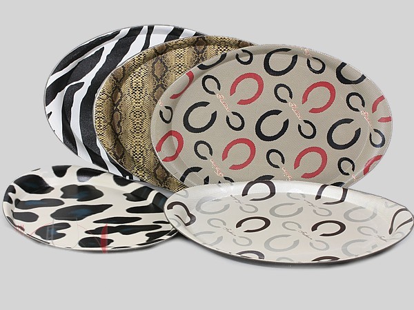 Піднос нековзний овальний 32х22см 18454_2