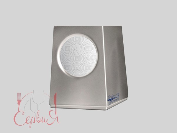 Діспенсер для серветок настільний сріблястий Selpak Pro 57100820_4