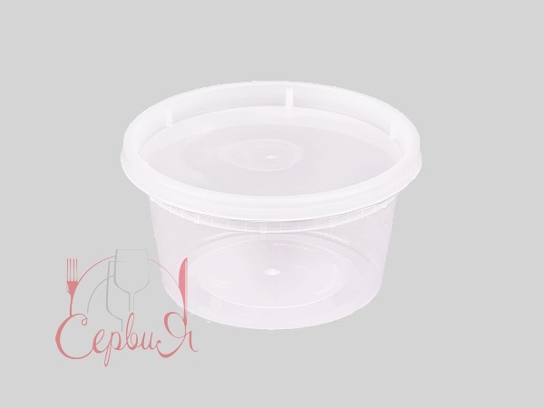 Контейнер для супу з кришкою 500мл 10шт 71982_2