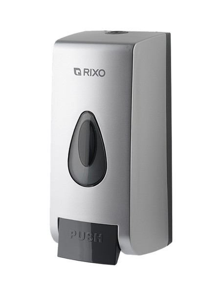 Дозатор мильної піни 1л сріблястий  RIXO S038S_1