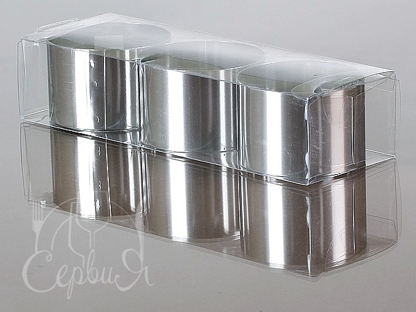 Набір форм круглих д.6см для формування гарнірів і салатів 3шт 16495/388_3