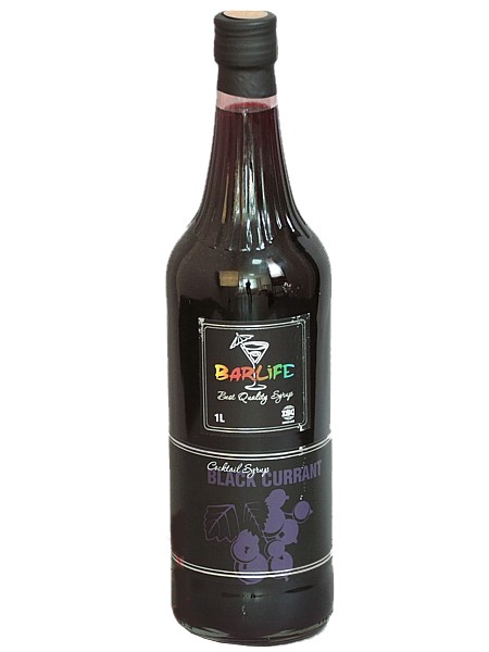 Смородина чорна сироп 1л Barlife_1