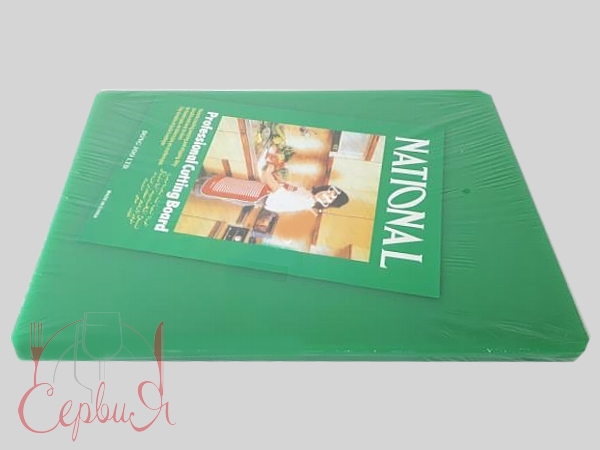 Дошка обробна пластикова зелена 30х40х1,5см 18866_2