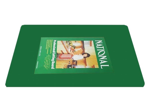 Дошка обробна 45х30х1,2см полімер зелена 18864_1