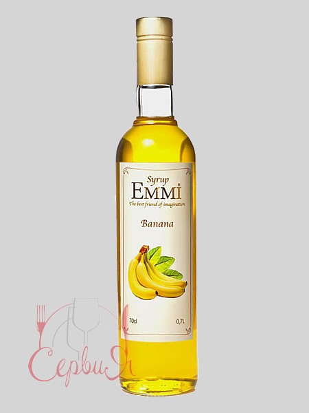 Банан жовтий сироп 0,7л, 900г Еммі_2