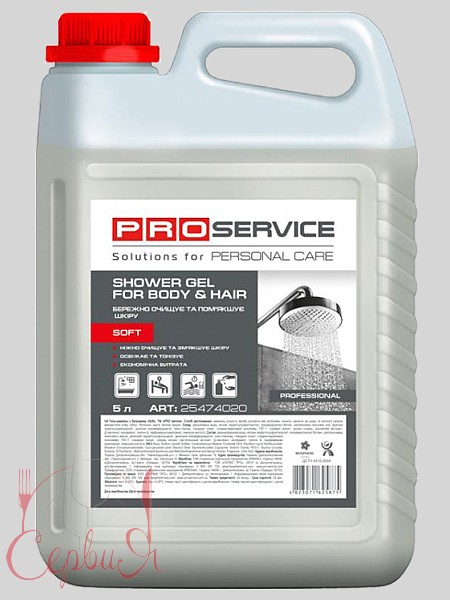 Гель-шампунь для тіла та волосся 5л Soft PRO 25474020_3