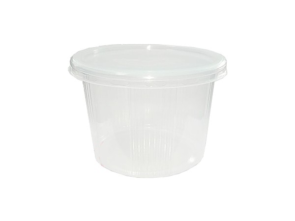 Контейнер для супу з кришкою 500мл 110х75мм ПС-115-500 10шт_1