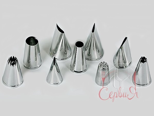 Набір кондитерських насадок 9предм. арт.18716_2