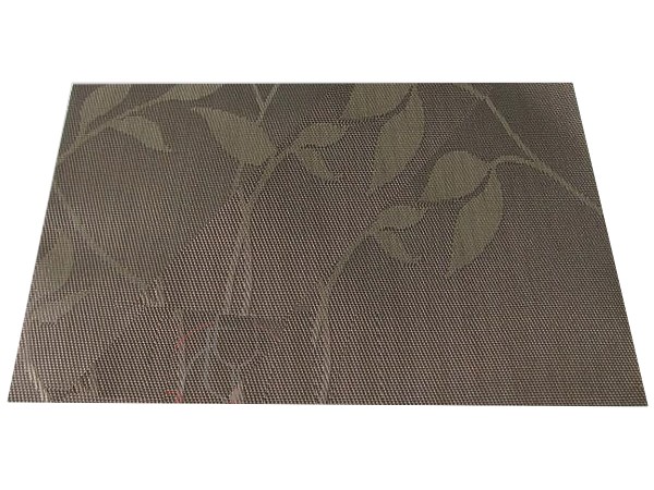 Сет під гаряче вініл 40х35см коричневі листики 17969_1