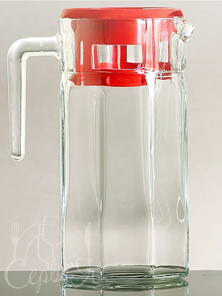 Глечик з кришкою 1,25л KOSEM 43414/k_3