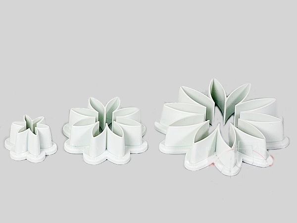 Вирубка кондитерська для мастики з 3-х"Ромашка" 15778_2