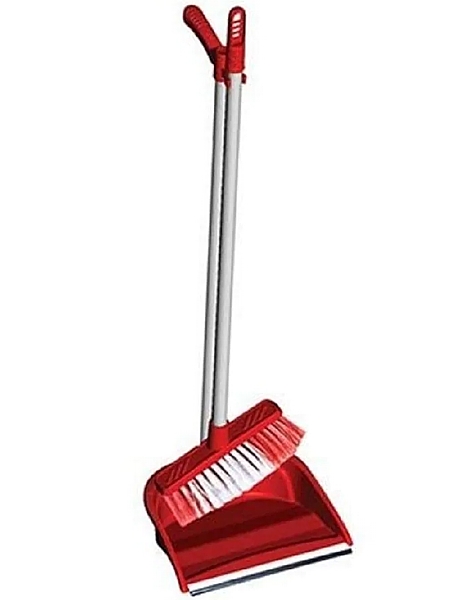 Комплект для прибирання Совок+Щітка Dust Set AF201 червоний 18409500_1