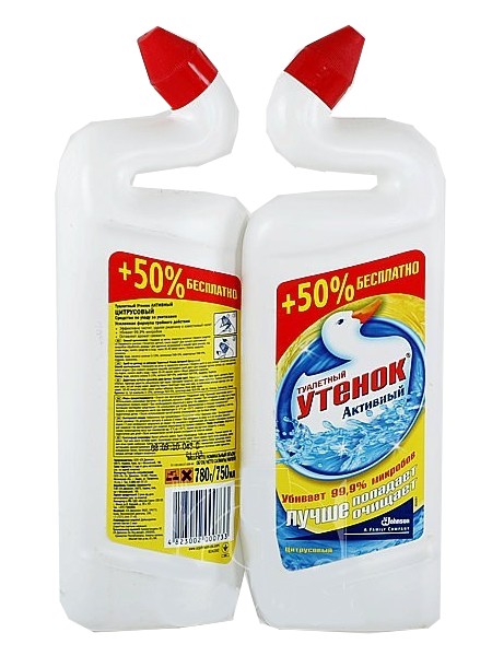 Туалетне каченя активне ассорти 750мл ММ_1