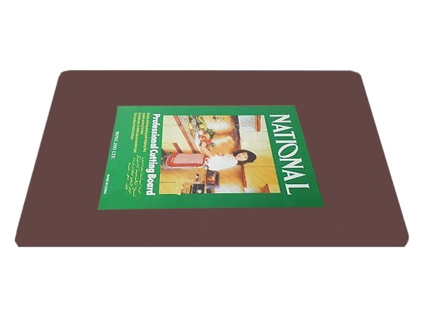 Дошка обробна 45х30х1,2см полімер коричнева 18864_1