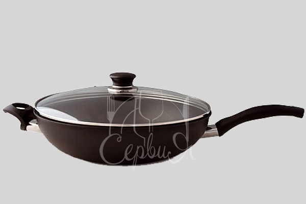 Пательня "Вок" з кришкою 32см 048V3D.32 CORTINA_2