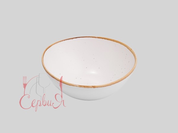 Салатник скошений д.180мм 600мл F3541WY-7PG Sahara_2