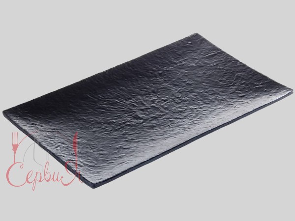 Тарелка прямокутна меламінова 40,5x26x3,8см Т8254_2