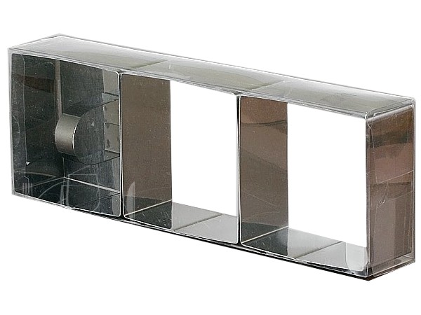 Набір форм квадратних 8х8см для формування гарнірів і салатів 3шт 15838-1/389_1