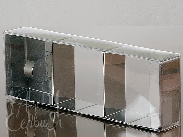 Набір форм квадратних 8х8см для формування гарнірів і салатів 3шт 15838-1/389_3