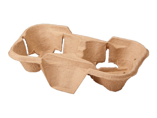 Тримач для стаканів паперових на 2 відділення бурий_1