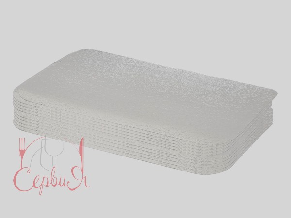 КРИШКА к контейнеру алюм.прямоуг. 960мл SP64L 100шт_2