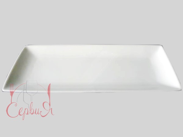 Тарілка для суші прямоугольна біла 115х280мм 19888 N-M_2