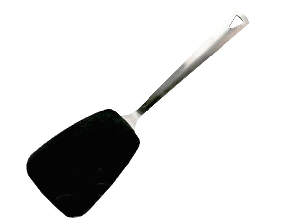 Лопатка тефлонова з металевою ручкою 36см 14729_1