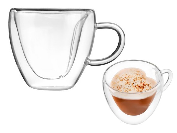 Чашка 300мл з подвійним дном RINGEL Guten Morgen СЕРЦЕ RG-0005/300_1