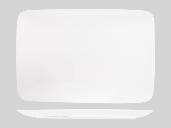 Блюдо прямокутне дрібне 30х20,5х2,5см Budget C&T 1357030_2