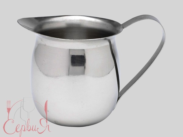 Молочник 480мл нержавіючий Джаг з заокругленим бортиком (OD)_2